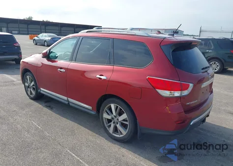 2013 Nissan Pathfinder Platinum из США, поврежденный, VIN 5N1AR2MM7DC687710